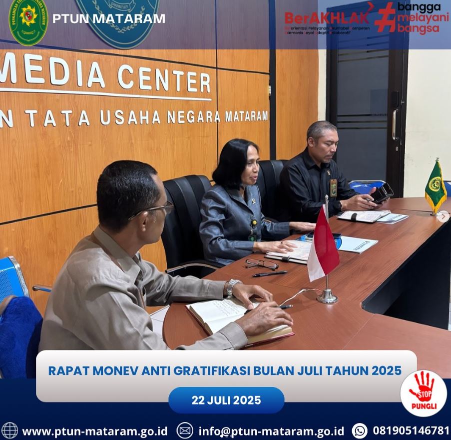 MONEV ANTI FRATIFIKASI