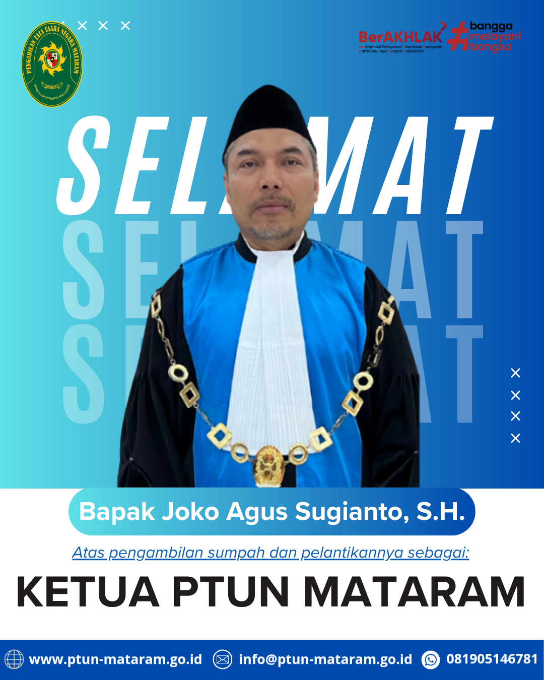 SELAMAT & SUKSES